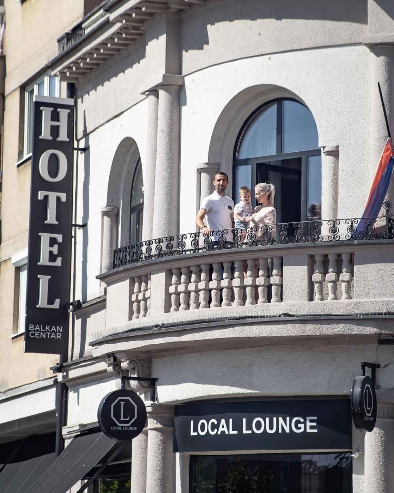 Hotel Balkan Centar Bijeljina Eksteriør bilde